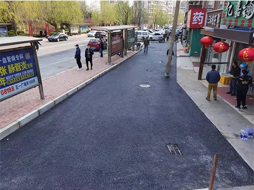 瀝青道路攤鋪
